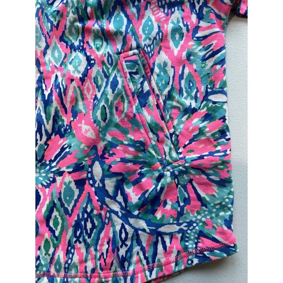 Lilly Pulitzer Tiki Pink DeeDee Swing Jacket‎ Size XS Multicolor Athletic Zipper - Picture 5 of 9